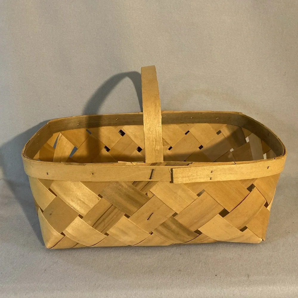 Vintage Harvest Basket Made In USA